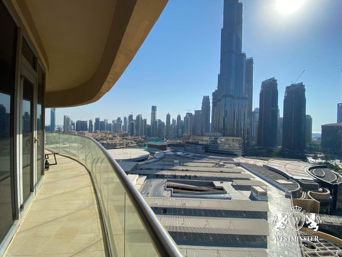 Westminster Dubai Mall Exterior foto View from the balcony of a typical apartment